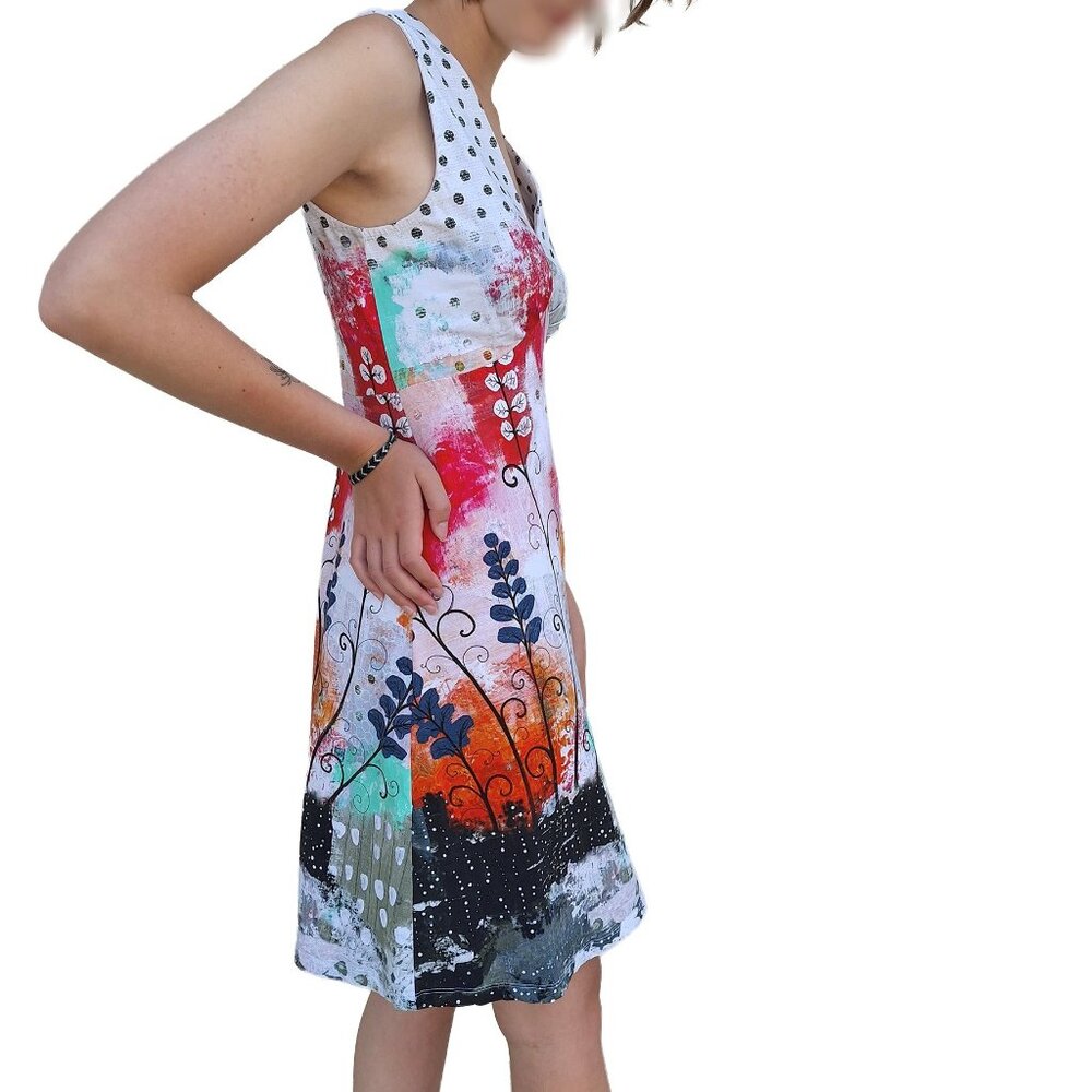 Colourful Art Simply by Dolcezza Summer Dress